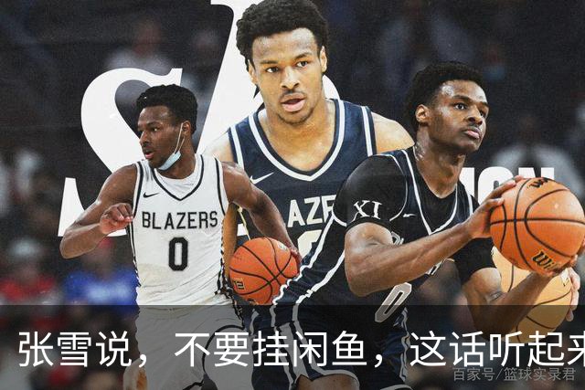 张雪说，不要挂闲鱼，这话听起来是像开玩笑，其实非常有深意